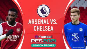 Duel arsenal vs chelsea di pekan 15 liga inggris 2020/2021 akan berlangsung di emirates stadium, sabtu (26/12/2020) malam atau minggu derby london jilid pertama arsenal vs chelsea dijadwalkan berlangsung mulai pukul 00.30 wib live mola tv. Pes 2021 Premier League 2020 2021 Arsenal Vs Chelsea Youtube