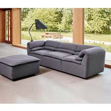 Die produkte in der kategorie hocker wurden von 0 kunden durchschnittlich mit 0.0 von 5 sternen bewertet. Elements Sofa 3 Sitzer Mit Hocker Farbe Rauchgrau Grosse Option 1
