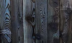 Shou Sugi Ban Blue Burned Fir Is A One Of Our Unique Ink Stained Burned Finishes With This Process We Burnt Wood Finish Staining Wood Wood Burning Techniques