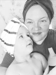 Matching hair wraps for toddler with thick curly hair