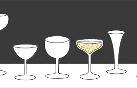 How to choose the best glassware for your champagne. Myth Busts The Enduring Legacy Of Breast Shaped Glassware Eater