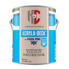 I know there are some h&c stains sold at home depot and lowes too. Protective Coating H C Acryla Deck Sherwin Williams For Walls For Concrete Floor