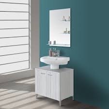 I migliori mobili da bagno disponibili online e spediti direttamente a casa tua in 7 giorni! Mobile Bagno Grigio Copricolonna Universale Con 2 Ante In Legno L 70 Cm