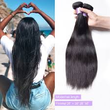 Unice Hair Kysiss Series Straight Virgin Hair 3 Bundles With Lace Frontal Closure