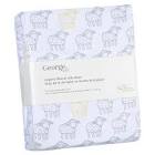 baby Organic Cotton Flannel Crib Sheet George