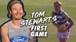 Stewart ernest cink (born may 21, 1973) is an american professional golfer who plays on the pga tour. Tom Stewart S Aussie Rules Debut Youtube