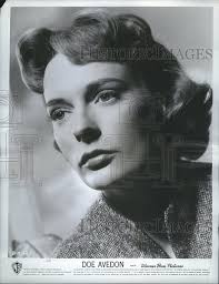 1954 Press Photo Actress Doe Avedon for Warner Bros Pictures