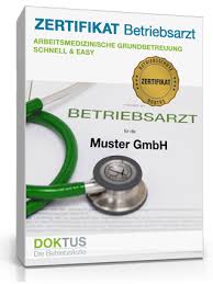 Wann kann ich den betriebsarzt wechseln? Zertifikat Betriebsarzt Doktus Die Betriebsarzte