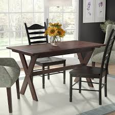 Rectangle dining tables are a traditional favorite because they provide space for platters, but can fit more people in a smaller room. The Trestle Dining Table A Style That Never Dies