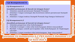 We did not find results for: Jawaban Uji Kompetensi 6 1 Pkn Kelas 8 Halaman 137 Uji Kom Bab 6 Youtube
