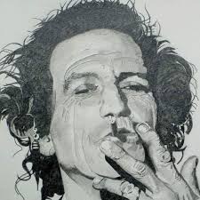 Keith Richards Ballpoint