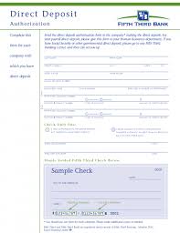 So in this article, we will discuss how to fill sbi deposit slip. Free Fifth Third 5 3 Bank Direct Deposit Authorization Form Pdf