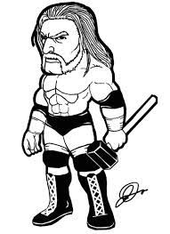 Here at coloringpages.site we are constantly adding coloring pages to our online coloring game. Wwe Triple H Coloring Pages Coloring Home