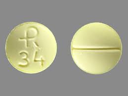 It is supplied by actavis. Round Yellow 34 34 R Images Clonazepam Clonazepam Ndc 55154 5986