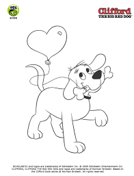 Then, using crayons or colored pencils to make a nice picture your own way. Clifford And Balloon Coloring Page Kids Pbs Kids For Parents