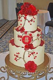 Red Double Happiness Wedding Cake Cake Chinese Cake Red Cake