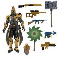 Amazon.com: Fortnite Ultima Knight Hot Drop Figure - 4 Inch Action Figure  with 25+ Points of Articulation - Includes Vanquisher Harvesting Tool, Palm  Leaf Umbrella Glider, Dragoncrest Back Bling, 5 Weapons : Toys & Games