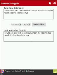Welcome to indotranslate.com you can translate from english to indonesian using this translation software. Translate Inggris Indonesia For Android Apk Download