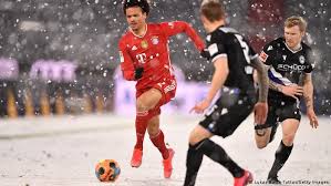 Leroy sane is set to become fc bayern munich's new no. Bundesliga Bayern Munich S Leroy Sane Takes Time To Warm Up But Helps Secure Draw Sports German Football And Major International Sports News Dw 15 02 2021
