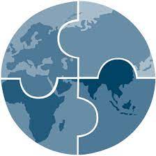 In the as logo, the child is the puzzle piece. 17 Best Puzzle Globe Logo Ideas Globe Logo 3d Logo Design Globe