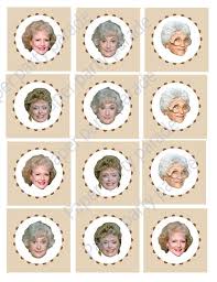 Free printable colorings pages to print and color. Golden Girls Diy Printable Cupcake Toppers Or Gift Tags Dorothy Blanche Rose Sophia Golden Girls Party Birthday Party Reunion Golden Girls Theme Girl Cupcakes Cupcake Birthday Party
