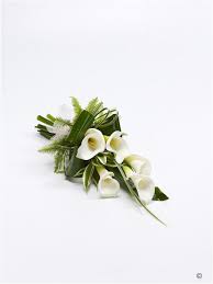 Funeral program template, calla lily funeral, printable obituary template, order of service, memorial service, in loving memory program f86. Calla Lily Sheaf White Funeral Flowers Birmingham