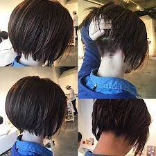 Bob Kurz Undercut Asymmetrisch Hair Styles Short Hair Styles Thick Hair Styles