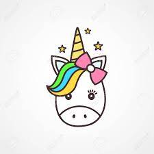 Check spelling or type a new query. Cute Unicorn Face Illustration Royalty Free Cliparts Vectors And Stock Illustration Image 96725718