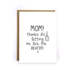 Funny Birthday Cards For Daughter From Mom Thank You Mom Card Mother S Day Card Mom Birthday Funny Mothers Day Card From Daughter Card From Kids Blank Mom Birthday Funny Mom Cards Mom Birthday Gift