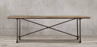 Flatiron Rectangular Table Restoration Hardware Restoration Hardware Table Rectangular Dining Table Restoration Hardware