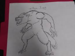 Add features to the face. Werewolf Drawing I Did Today Werewolves