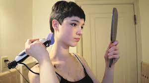 I hope that this tutorial helps you out in finding the best way to clean up you. Trimming My Pixie Cut Youtube