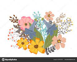 Rose dallaspetto quasi reale ortensie verde a foglia verde, graner, ghirlanda di perle e molto altro ancora. Insieme Vettore Disegno Del Mazzo Fiore Carta Invito Matrimonio Saluto Vettoriali Stock C Noree 203791072