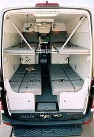 Resultats De Recherche D Images Pour Fourgon Amenage 4 Places Avec Lits Superposes Fourgon Amenage Fourgon Camping Car Amenagement Camionnette