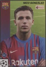 NICO GONZALEZ 2021-22 Topps Merlin UEFA Purple Refractor RC #d /15  BARCELONA