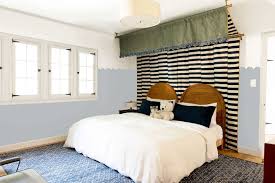 Sharing our navy dining room with grasscloth wallpaper and brass fixtures. Kids Room Update Do We Lean In Or Pull Back You Want Both We Try 12 Different Colors Of Scallops On The Wall Emily Henderson