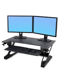 Workfit T Sit Stand Desktop Workstation Online Ergonomics