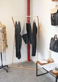 Choose from contactless same day delivery, drive up and more. K Rack Wall Leaning Clothing Garment Rack Copper And Etsy Garment Racks Wall Clothing Rack Clothing Rack