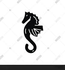 Seahorses are truly unique, and not just because of their unusual equine shape. Black Solid Icon Vector Photo Free Trial Bigstock