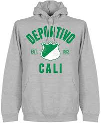 Time, competition, home team, result . Amazon Com Retake Deportivo Cali Established Hoodie Grey Clothing