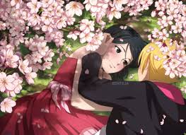 Boruto X Sarada In 2020 Uzumaki Boruto Boruto And Sarada Boruto X