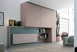 Lunghezza 204,5 cm, altezza 156 cm, profondità 46,5 cm. Armadio A Ponte Con Letto Singolo A Scomparsa Im20 09 Clever