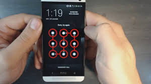 Try using your google account to unlock your phone, click on forgot password and you should be promted to enter your google credentials. Htc One M7 How To Unlock Security Pattern By Hard Reset Youtube