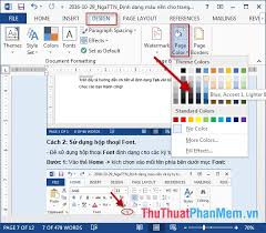 In the above code, the background color of the web page is yellow while the div part has a red background. Format Background Color For Text Page In Word