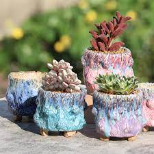 Flower and plant pots, baskets and window boxes are the ideal choice for homeowners with limited outdoor space to grow and cultivate plants, trees, flowers, fruit and vegetables. Mini Small Ceramic Succulents Plants Pot With Stand Porcelain Pots For Plants Free Shipping Indoor Plant Pots Home Decor Buy Plant Pot With Stand Ceramic Pots Succulents Plants Free Shipping Plant Pots Product