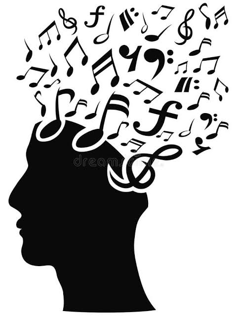 Cabeza de nota musical ilustración del vector. Ilustración de estallido - 39005704