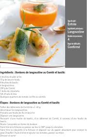 Bonbons De Langoustine Au Comte Et Basilique Feuille De Basilic Langoustine Plat
