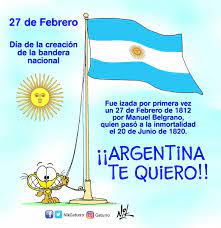 El proyecto alta en el cielo, impulsado por el departamento de ornamentación del municipio, consistía en confeccionar la bandera argentina de mayor extensión existente en misiones, y presentarla el 20 de. Pin De Natalia Fuente En Efemerides Argentina En 2021 Bandera Nacional Argentina Bandera Nacional Efemerides Argentinas