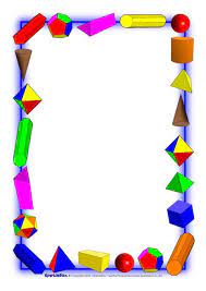 Maths Themed A4 Page Borders Portrait Sb6811 Colorful Borders Design Page Borders Design Clip Art Borders