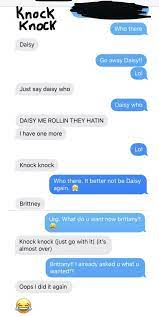 Flirty knock knock jokes can help you to strengthen your relationship with your lover as apart from being romantic you must need some crisp of humor in your relationship. Funny Knock Knock Jokes Artofit